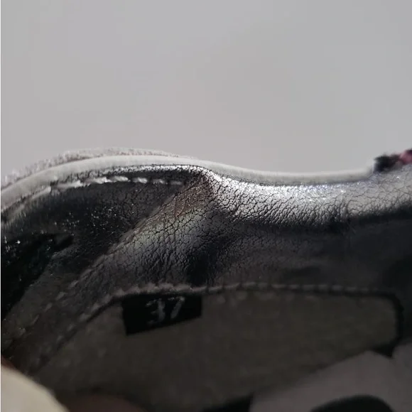 SUPER CUTE P448 FLORAL SNEAKERS size 37 - Picture 10 of 12